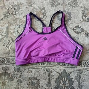 Women's Purple Adidas Sports Bra
